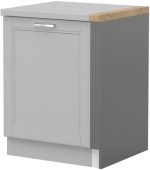 Διακοσμητική φάσα επιδαπέδιου ντουλαπιού Tahoma STB-R-Γραφίτης - Image 2