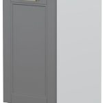 Επιδαπέδιο ντουλάπι Tahoma R-40-1K-Γραφίτης