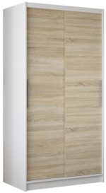 Ντουλάπα Culpa 100 συρόμενη-Leuko Fusiko