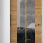 Ντουλάπα Drogo 100 συρόμενη-Leuko-Artisan