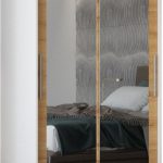 Ντουλάπα Nubia 100 συρόμενη-Leuko-Artisan