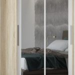 Ντουλάπα Nubia 100 συρόμενη-Fusiko-Leuko