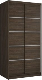 Ντουλάπα Frule 100 συρόμενη-Sokolati