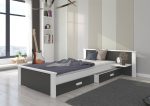 Παιδικό Κρεβάτι Avanta plus-200 x 90-Leuko-Anthraki - Image 2