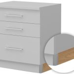 Πλαϊνή μπάζα κουζίνας JL Universal SB-Καρυδί