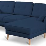 Γωνιακός καναπές Candela-Mple Skouro-Αριστερή