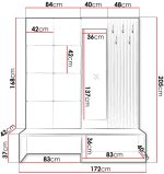 Γκαρνταρόμπα Premium I-Prasino - Image 3