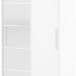 Ντουλάπα Zaist 120 συρόμενη-Leuko