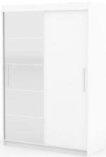 Ντουλάπα Zaist 150 συρόμενη-Leuko