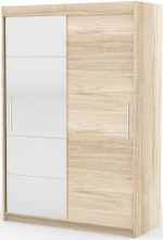 Ντουλάπα Zaist 150 συρόμενη-Fusiko