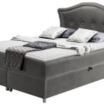 Επενδυμένο κρεβάτι Bedran-Gkri-180 x 200