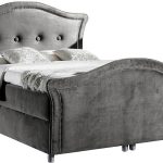 Επενδυμένο κρεβάτι Bedran Lux-Gkri-200 x 200