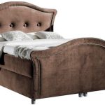 Επενδυμένο κρεβάτι Bedran Lux-Kafe-140 x 200