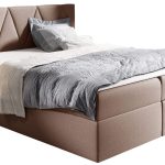 Επενδυμένο κρεβάτι Aldo-Mpez Skouro-140 x 200