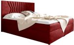 Επενδυμένο κρεβάτι Box 2-Kokkino-160 x 200