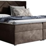 Επενδυμένο κρεβάτι Box 3-Kafe-160 x 200