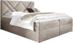 Επενδυμένο κρεβάτι Box 6-Mpez-160 x 200