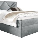 Επενδυμένο κρεβάτι Box 6-Gkri-120 x 200