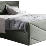 Επενδυμένο κρεβάτι Sergio Lux-Anthraki-200 x 200