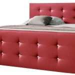 Επενδυμένο κρεβάτι Stars-Kokkino-140 x 200