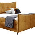 Επενδυμένο κρεβάτι Bergamo Lux-Ohra-140 x 200