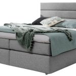 Επενδυμένο κρεβάτι Riviera-Gkri-160 x 200