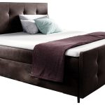 Επενδυμένο κρεβάτι Viena-Kafe-140 x 200