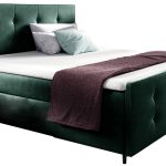 Επενδυμένο κρεβάτι Viena-Prasino-140 x 200