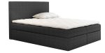 Επενδυμένο κρεβάτι Basic-Gkri Skouro-200 x 200