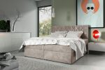 Επενδυμένο κρεβάτι Box 7-Mpez-140 x 200 - Image 2
