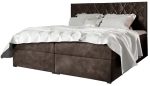 Επενδυμένο κρεβάτι Box 7-Kafe-160 x 200