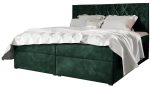 Επενδυμένο κρεβάτι Box 7-Prasino-180 x 200