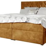 Επενδυμένο κρεβάτι Box 7-Ohra-140 x 200