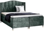 Επενδυμένο κρεβάτι Vegas -Prasino-160 x 200