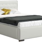 Επενδυμένο κρεβάτι Larvik-Leuko-160 x 200