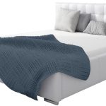 Επενδυμένο κρεβάτι Verdo-Leuko-180 x 200