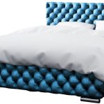 Επενδυμένο κρεβάτι Fury-Galazio-140 x 200