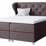 Επενδυμένο κρεβάτι Bakarat-Kafe-120 x 200