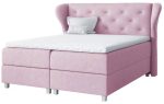 Επενδυμένο κρεβάτι Bakarat-Roz-180 x 200