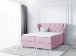 Επενδυμένο κρεβάτι Bakarat-Roz-180 x 200 - Image 2