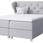 Επενδυμένο κρεβάτι Bakarat-Gkri-200 x 200