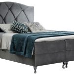 Επενδυμένο κρεβάτι Brando-Gkri-180 x 200