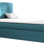 Επενδυμένο κρεβάτι Livorno-Petrol-180 x 200