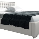 Επενδυμένο κρεβάτι Porto-Leuko-160 x 200