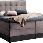 Επενδυμένο κρεβάτι Marlon-Gkri Skouro-160 x 200