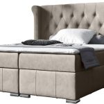 Επενδυμένο κρεβάτι Dutti-Gkri Anoixto-140 x 200