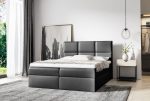 Επενδυμένο κρεβάτι Imbir-Anthraki-140 x 200 - Image 2