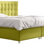 Επενδυμένο κρεβάτι Bella-Lime-140 x 200