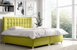 Επενδυμένο κρεβάτι Bella-Lime-140 x 200 - Image 2