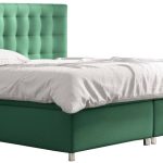 Επενδυμένο κρεβάτι Bella-Prasino-140 x 200